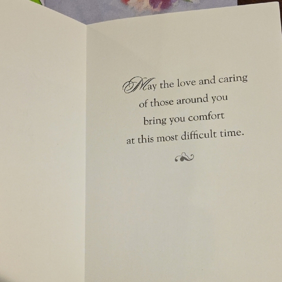 (J39) Sympathy Cards Set - Assorted Colors 13 Cards Total - Picture 7 of 12